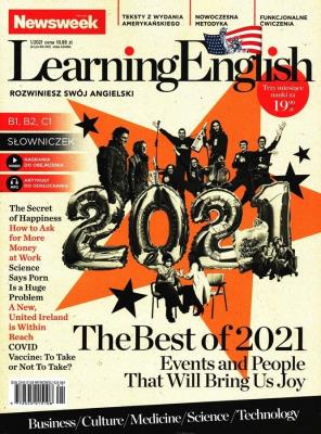 Newsweek Learning English 1/2021. Autor: praca zbiorowa. SmakLiter.pl Okładka książki Newsweek Learning English 1/2021