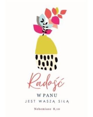 Opakowanie Notes B6 - Radość