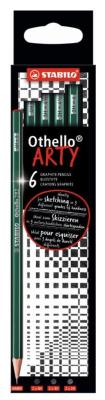 Opakowanie Ołówek Othello Arty mix twardy 6szt STABILO