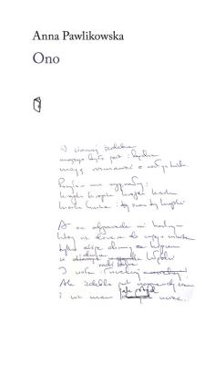 Okładka książki Ono