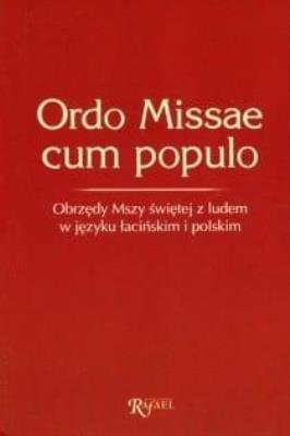 Okładka książki Ordo Missae cum populo: obrzędy Mszy świętej...