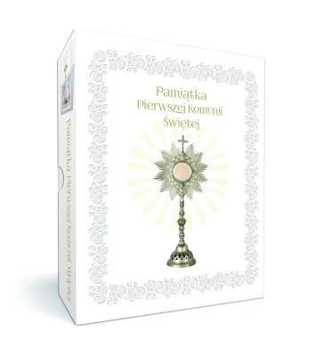 Okładka książki Pakiet: Pamiątka Komunii Świętej z ramką