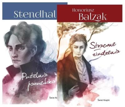 Okładka książki Pakiet: Stracone złudzenia / Pustelnia parmeńska