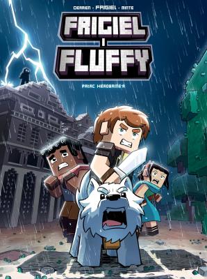 Pałac Herobrine’a. Frigiel i Fluffy. Tom 6. Autor: Derrien Jean-Christophe. SmakLiter.pl Okładka książki Pałac Herobrine’a. Frigiel i Fluffy. Tom 6