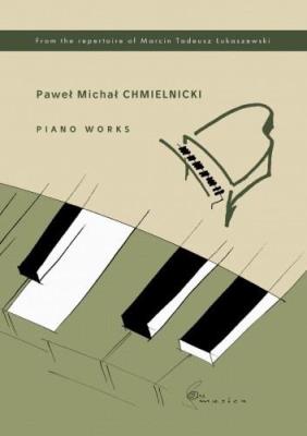 Piano Works na fortepian. Autor: Paweł Michał Chmielnicki. SmakLiter.pl Okładka książki Piano Works na fortepian