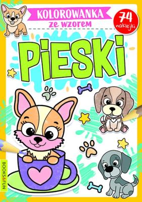 Okładka książki Pieski (ze wzorem)