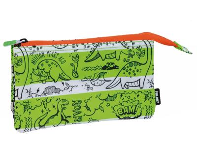 Opakowanie Piórnik Milan 5 komorowy MILLION YEARS AGO zielony