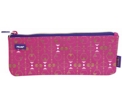 Opakowanie Piórnik Milan mały płaski COPPER III różowy