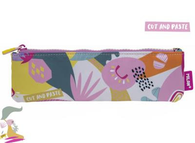 Opakowanie Piórnik Milan mini płaski CUT & PASTE ECO różowy