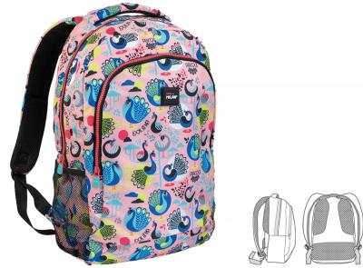 Opakowanie Plecak Milan duży PEACOCK 21l różowy