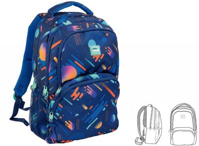 Opakowanie Plecak Milan duży PSICOGALAXY 25l niebieski
