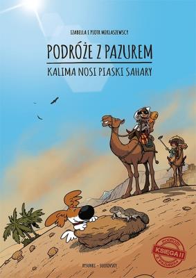 Podróże z pazurem. Autor: zabella i Piotr Miklaszewscy. SmakLiter.pl Okładka książki Podróże z pazurem