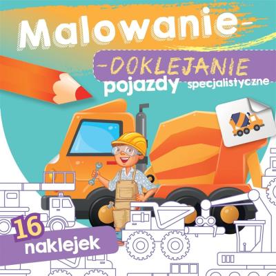 Okładka książki Pojazdy specjalistyczne. Malowanie-doklejanie