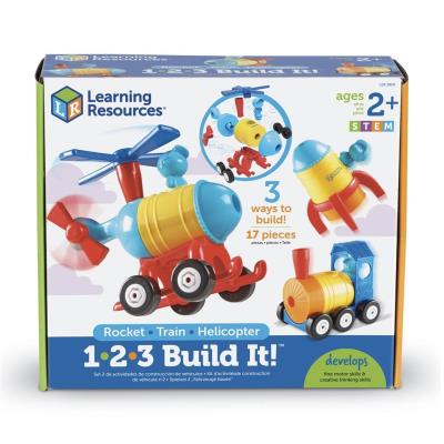 Opakowanie Pojazdy, Zestaw konstrukcyjny, Rakieta, Pociąg..