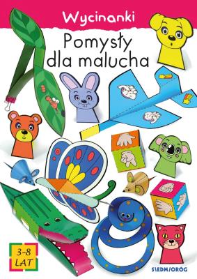 Okładka książki Pomysły dla malucha Wycinanki