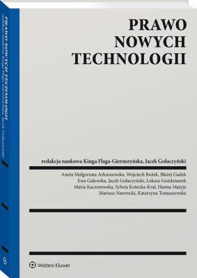 Okładka książki Prawo nowych technologii
