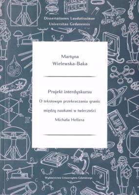 Projekt interdyskursu: o tekstowym przekraczaniu... Autor: Martyna Wielewska-Baka. SmakLiter.pl Okładka książki Projekt interdyskursu: o tekstowym przekraczaniu..