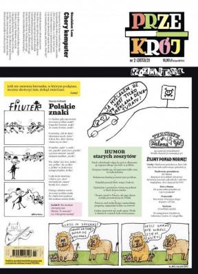 Przekrój 2/2021. Wydawca: Przekrój. SmakLiter.pl Opakowanie Przekrój 2/2021