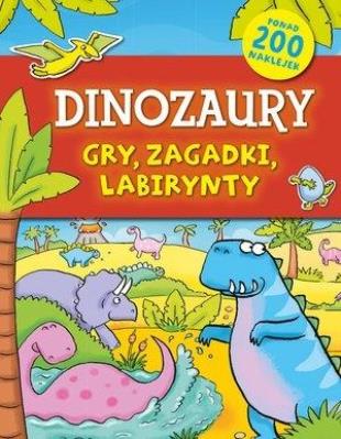 Okładka książki Przygody dinozuarów. Książeczka aktywizująca