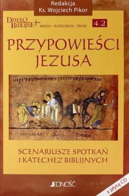 Okładka książki Przypowieści Jezusa. Scenariusze spotkań + CD