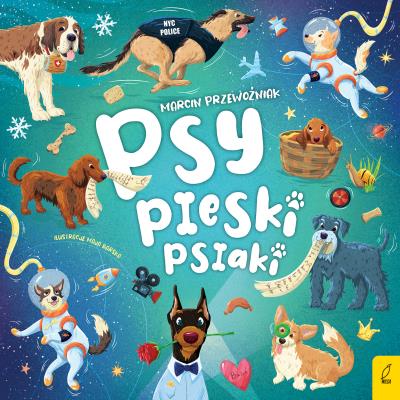 Okładka książki Psy pieski psiaki