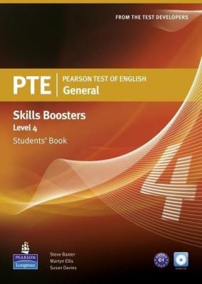 Okładka książki PTE General Skills Booster 4 SB + CD