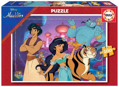Puzzle 100 Aladyn G3. Wydawca: Educa. SmakLiter.pl Opakowanie Puzzle 100 Aladyn G3