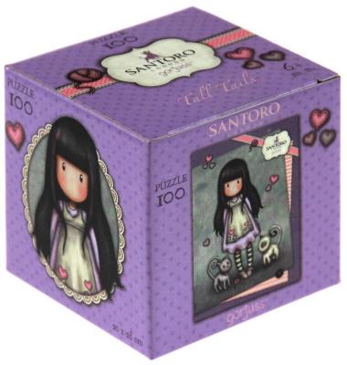 Puzzle 100 Santoro Gorjuss - Kocie mruczenie G3. Wydawca: Educa. SmakLiter.pl Opakowanie Puzzle 100 Santoro Gorjuss - Kocie mruczenie G3