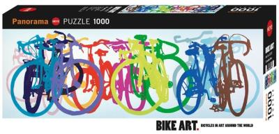 Opakowanie Puzzle 1000 Bike Art. Kolorowe rowery