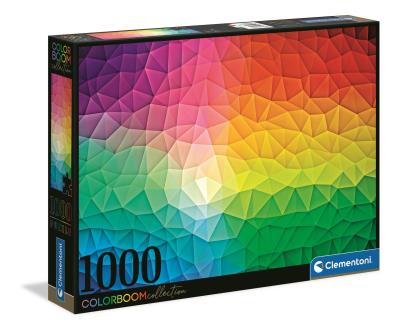 Puzzle 1000 color boom Mozaika 39597. Wydawca: Clementoni. SmakLiter.pl Opakowanie Puzzle 1000 color boom Mozaika 39597