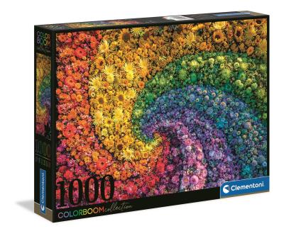Puzzle 1000 color boom Wir 39594. Wydawca: Clementoni. SmakLiter.pl Opakowanie Puzzle 1000 color boom Wir 39594