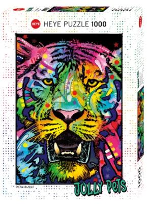 Opakowanie Puzzle 1000 Dziki tygrys