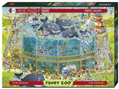 Puzzle 1000 Funky ZOO - Podwodne ZOO. Wydawca: Heye. SmakLiter.pl Opakowanie Puzzle 1000 Funky ZOO - Podwodne ZOO
