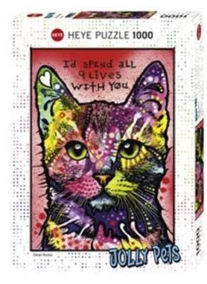 Opakowanie Puzzle 1000 Kot