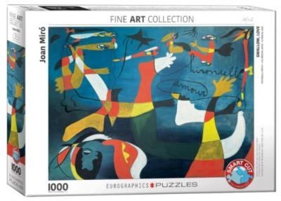 Opakowanie Puzzle 1000 Miłość, Joan Miro
