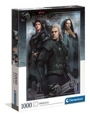 Puzzle 1000 Netflix Wiedźmin 39592. Wydawca: Clementoni. SmakLiter.pl Opakowanie Puzzle 1000 Netflix Wiedźmin 39592
