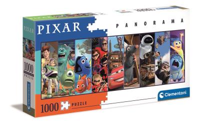 Puzzle 1000 panoramiczne collection Postacie z kreskówek Disney/Pixar 39610. Wydawca: Clementoni. SmakLiter.pl Opakowanie Puzzle 1000 panoramiczne collection Postacie z kreskówek Disney/Pixar 39610