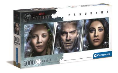 Puzzle 1000 panoramiczne Netflix Wiedźmin 39593. Wydawca: Clementoni. SmakLiter.pl Opakowanie Puzzle 1000 panoramiczne Netflix Wiedźmin 39593