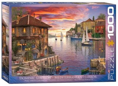 Opakowanie Puzzle 1000 Port śródziemnomorski