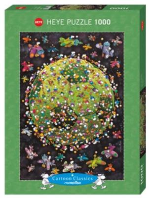 Opakowanie Puzzle 1000 Szalony świat piłki nożnej