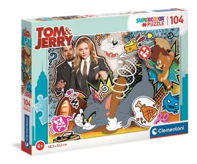 Opakowanie Puzzle 104 Super Kolor Tom&Jerry