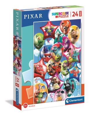Opakowanie Puzzle 24 maxi super color Pixar Party 24215