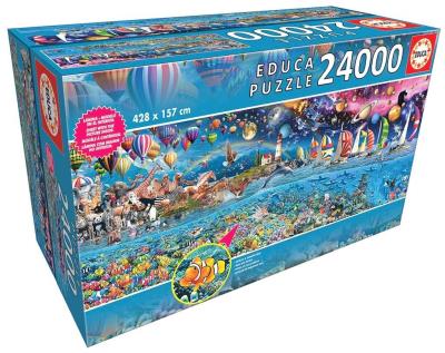 Puzzle 24000 Życie to największa zagadka G3. Wydawca: Educa. SmakLiter.pl Opakowanie Puzzle 24000 Życie to największa zagadka G3