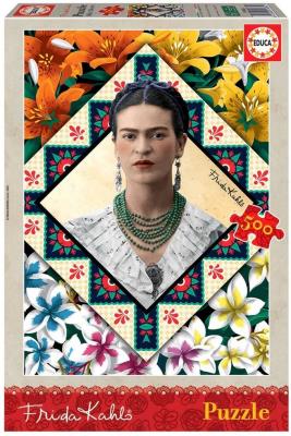 Puzzle 500 Frida Kahlo. Wydawca: Educa. SmakLiter.pl Opakowanie Puzzle 500 Frida Kahlo
