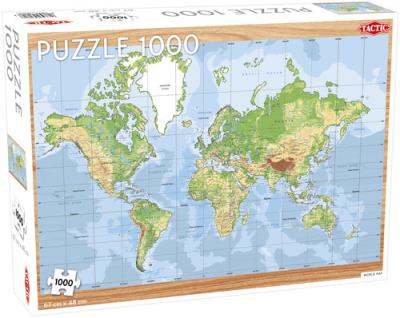 Opakowanie Puzzle World Map 1000