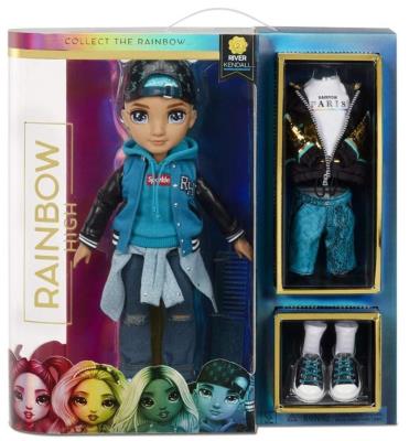 Zdjęcie produktu Rainbow High Fashion Doll Teal Boy