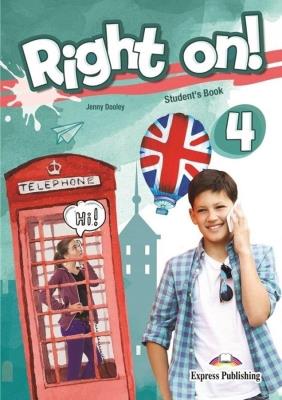 Okładka książki Right on! 4 SB + eBook EXPRESS PUBLISHING