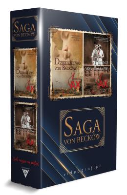 Saga von Becków. Autor: Joanna Jax. SmakLiter.pl Okładka książki Saga von Becków