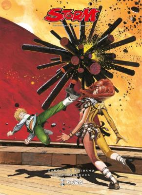 Storm T.7 Zabójca z Eribanu. Ogary Marduka. Autor: Martin Lodewijk Don Lawrence. SmakLiter.pl Okładka książki Storm T.7 Zabójca z Eribanu. Ogary Marduka