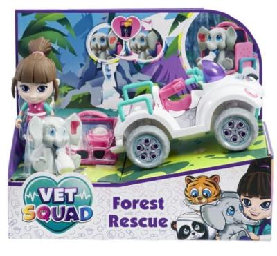 Super Vet Squad. Laleczka Ava z quadem. Wydawca: Goliath. SmakLiter.pl Opakowanie Super Vet Squad. Laleczka Ava z quadem